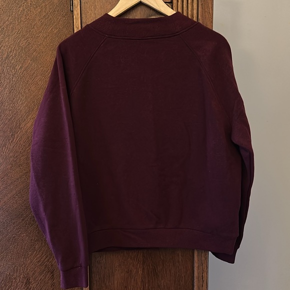 On 34th cardigan NWOT Red Snaps Modern Small - Picture 4 of 4